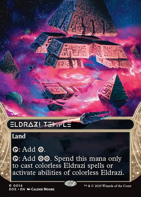 Eldrazi Temple [Borderless Stellar Sight]