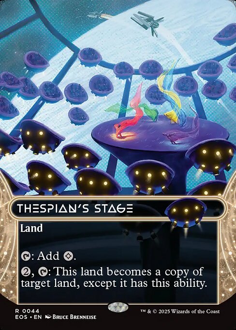 Thespian's Stage [Borderless Stellar Sight Foil]