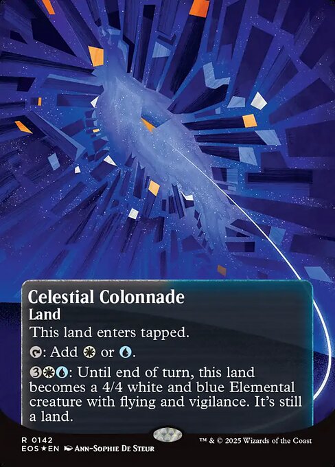 Celestial Colonnade [Poster Galaxy Foil]
