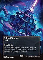 Eldrazi Temple [Poster Galaxy Foil]