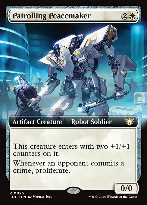 Patrolling Peacemaker [Extended Artwork Foil]