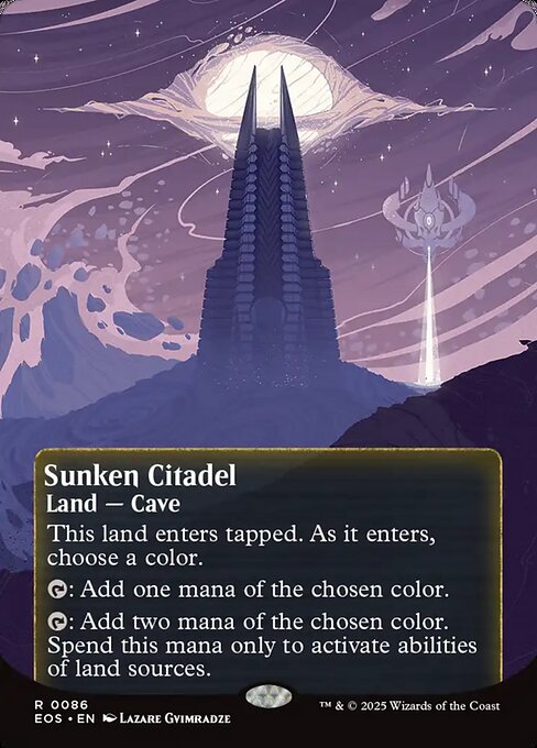 Sunken Citadel [Poster Stellar Sight Foil]