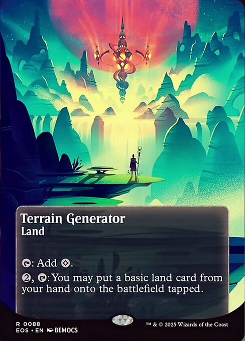 Terrain Generator [Poster Stellar Sight]