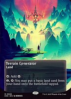 Terrain Generator [Poster Stellar Sight Foil]