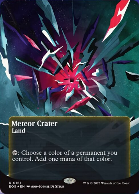 Meteor Crater [Poster Galaxy Foil]