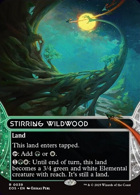 Stirring Wildwood [Borderless Stellar Sight]