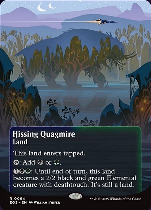Hissing Quagmire [Poster Stellar Sight Foil]