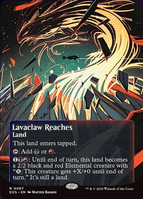 Lavaclaw Reaches [Poster Stellar Sight]