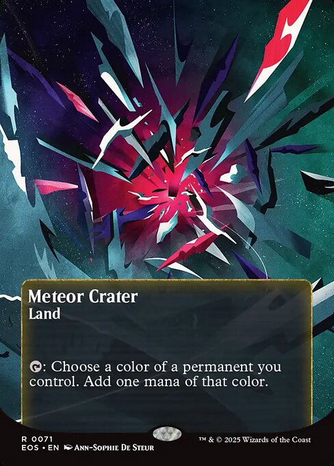 Meteor Crater [Poster Stellar Sight]