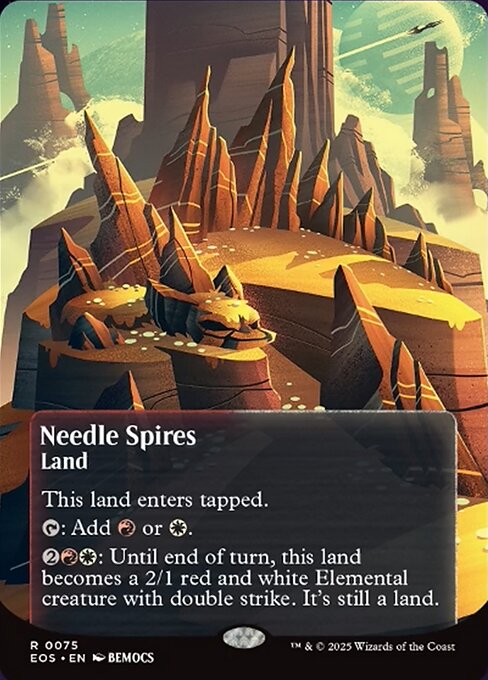Needle Spires [Poster Stellar Sight Foil]