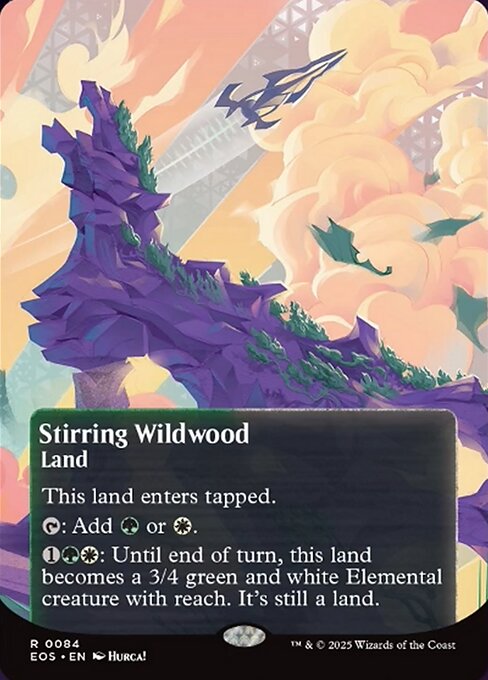 Stirring Wildwood [Poster Stellar Sight Foil]