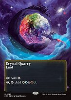 Crystal Quarry [Poster Galaxy Foil]