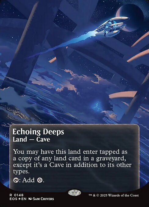Echoing Deeps [Poster Galaxy Foil]