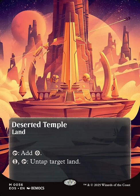 Deserted Temple [Poster Stellar Sight]