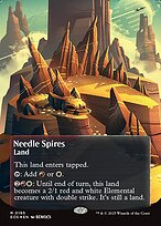 Needle Spires [Poster Galaxy Foil]