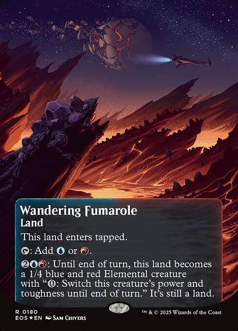 Wandering Fumarole [Poster Galaxy Foil]