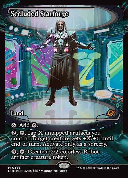 Secluded Starforge [Japanese Japan Showcase Foil]