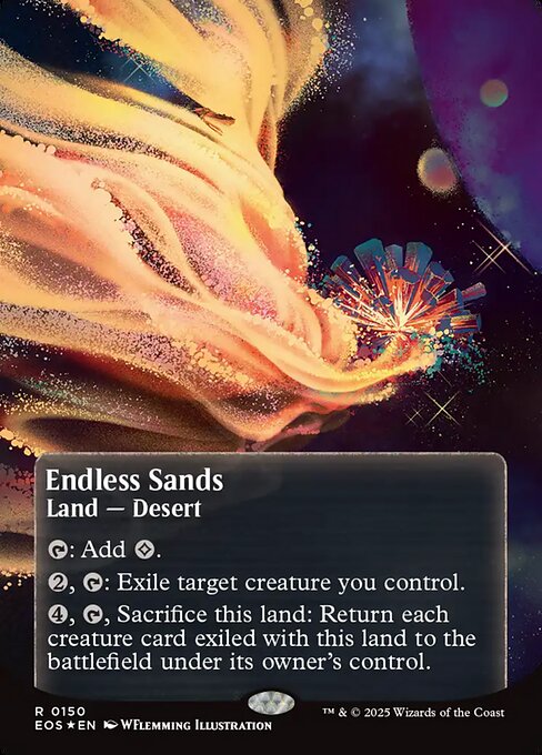Endless Sands [Poster Galaxy Foil]