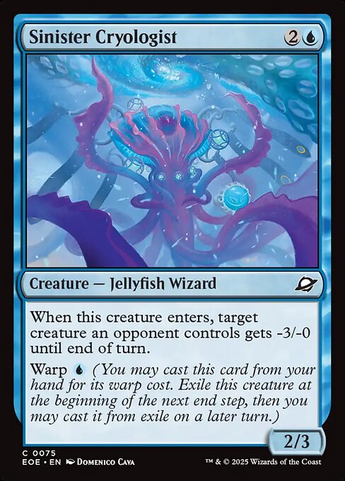 Sinister Cryologist [Foil]
