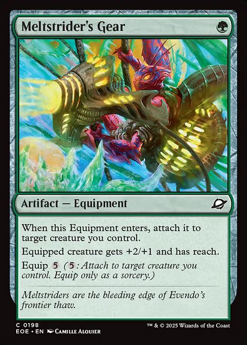 Meltstrider's Gear [Foil]