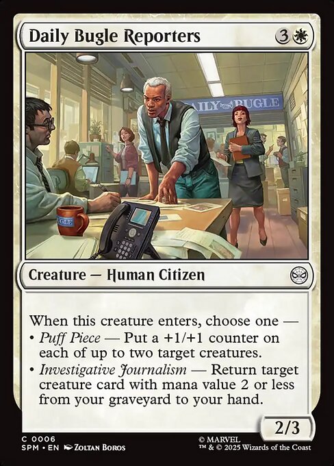 Daily Bugle Reporters [Foil]