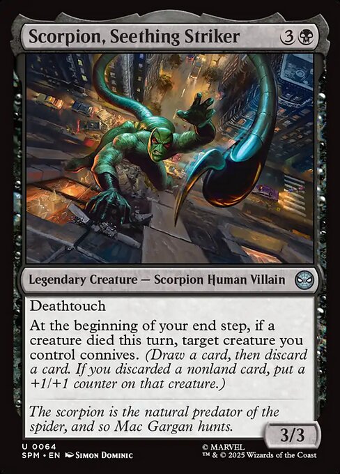 Scorpion, Seething Striker [Foil]