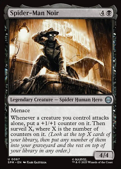 Spider-Man Noir [Foil]