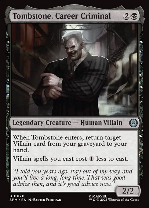 Tombstone, Career Criminal [Foil]