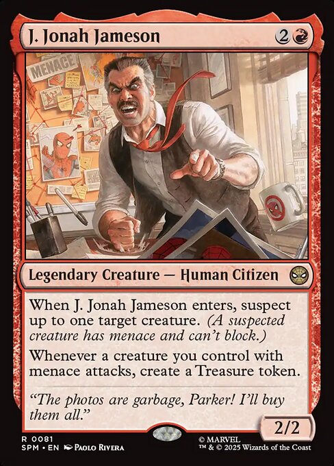 J. Jonah Jameson [Foil]