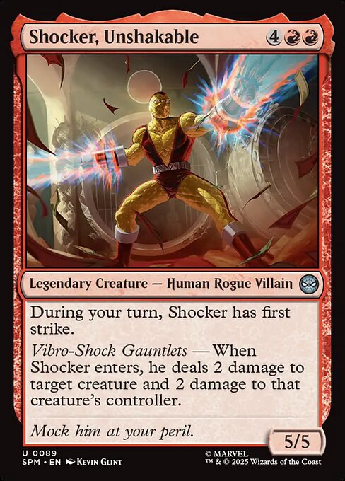 Shocker, Unshakable [Foil]