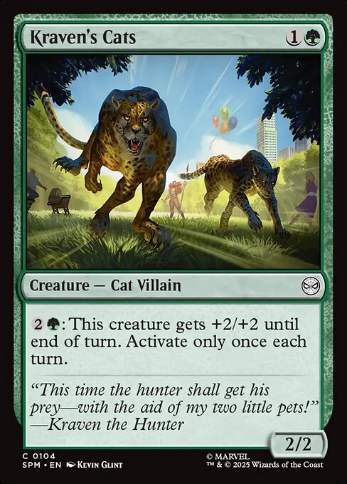 Kraven's Cats [Foil]