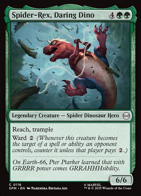 Spider-Rex, Daring Dino [Foil]
