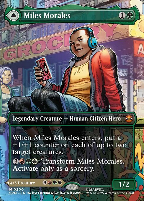 Miles Morales // Ultimate Spider-Man [Borderless Scene]