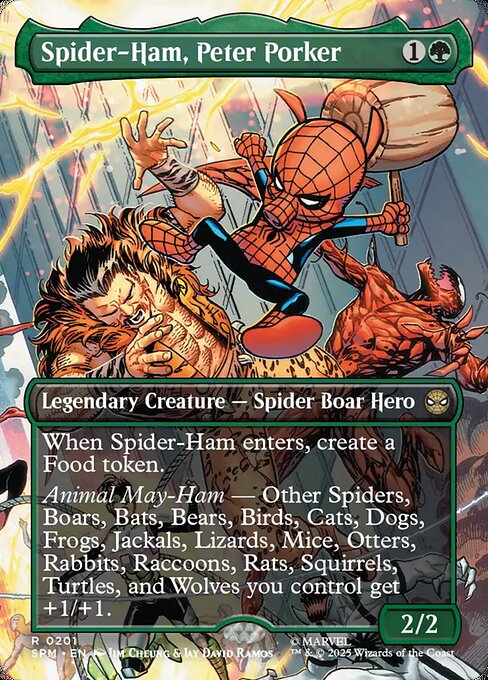Spider-Ham, Peter Porker [Borderless Scene]