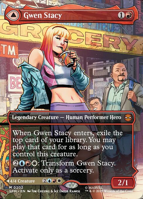 Gwen Stacy // Ghost-Spider [Borderless Scene]