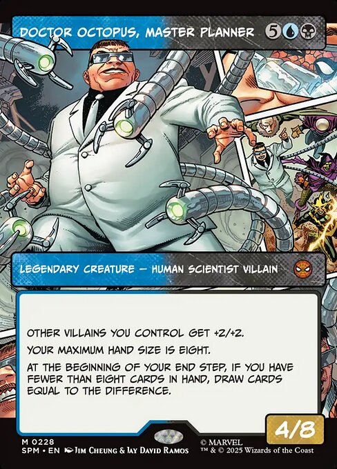 Doctor Octopus, Master Planner [Borderless Panel Foil]