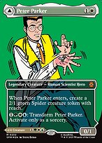 Peter Parker // Amazing Spider-Man [Borderless Classic Comic Foil]