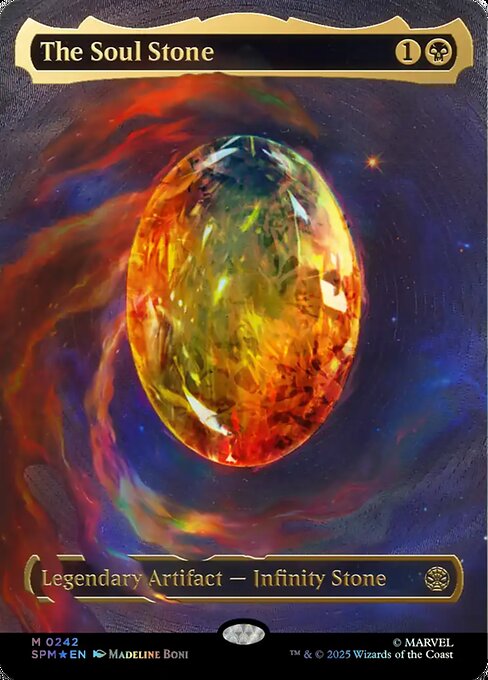 The Soul Stone [Borderless Cosmic Foil]