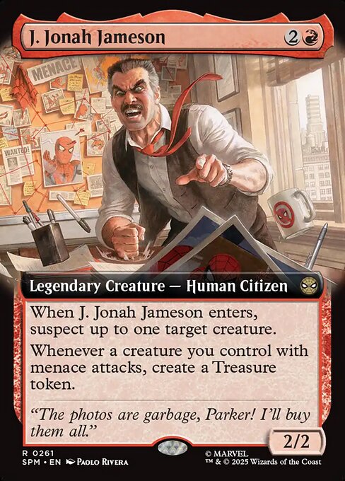 J. Jonah Jameson [Extended Artwork]