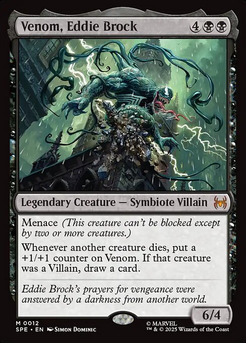 Venom, Eddie Brock [Foil]