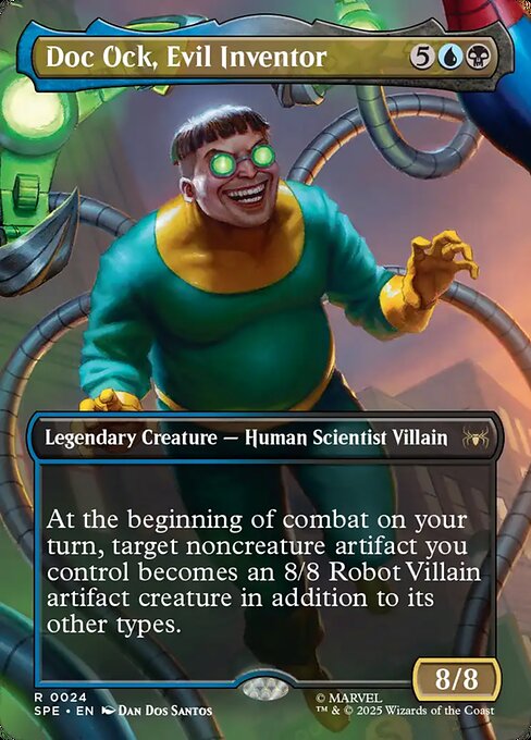 Doc Ock, Evil Inventor [Scene Box]
