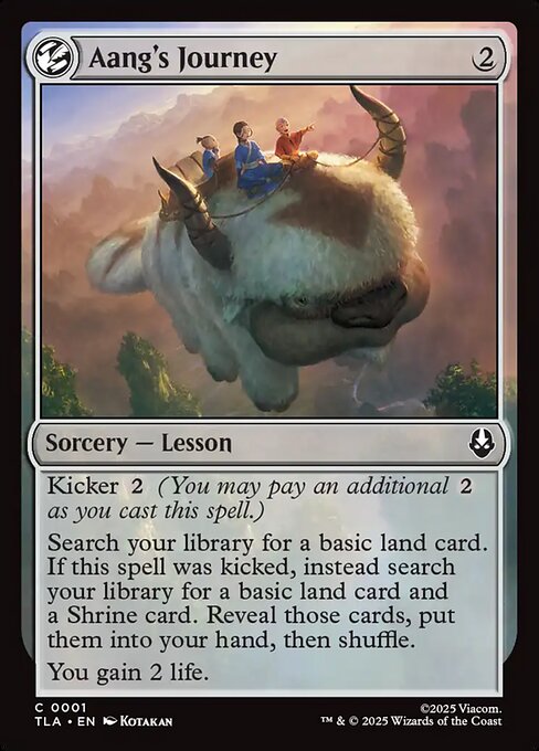 Aang's Journey [Foil]