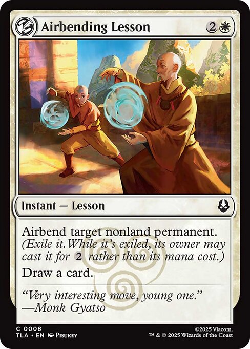 Airbending Lesson [Foil]