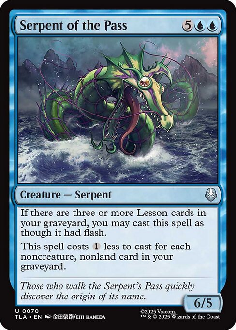 Serpent of the Pass [Foil]