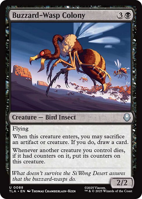 Buzzard-Wasp Colony [Foil]