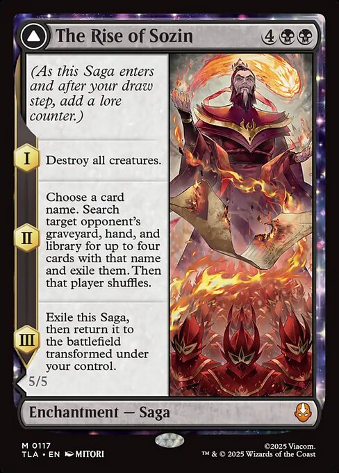 The Rise of Sozin // Fire Lord Sozin [Foil]