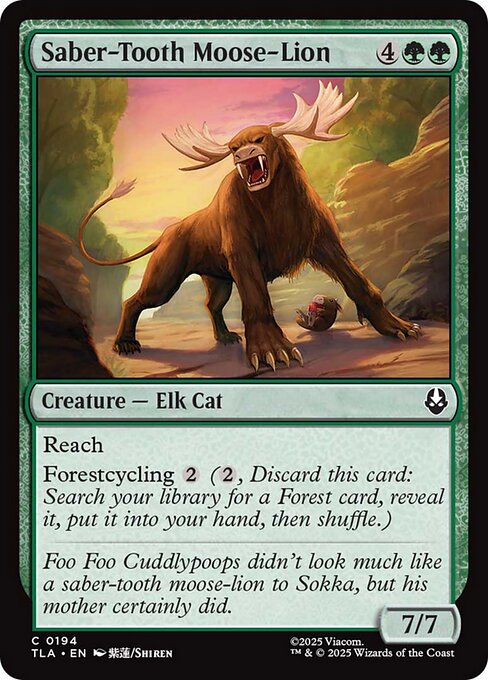 Saber-Tooth Moose-Lion [Foil]