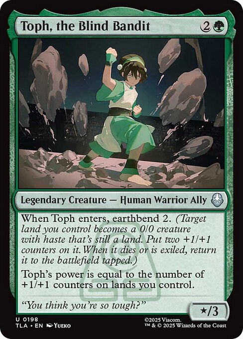 Toph, the Blind Bandit [Foil]