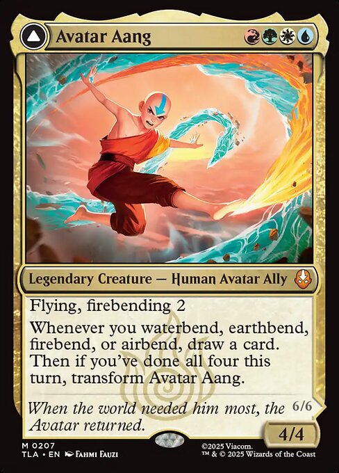 Avatar Aang // Aang, Master of Elements [Foil]