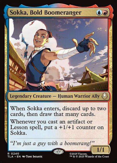 Sokka, Bold Boomeranger [Foil]
